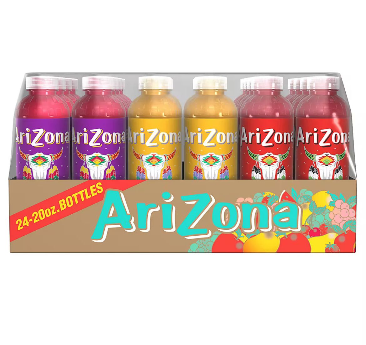 Arizona Fruit Juice Variety Pack, 24 pk./20 oz.