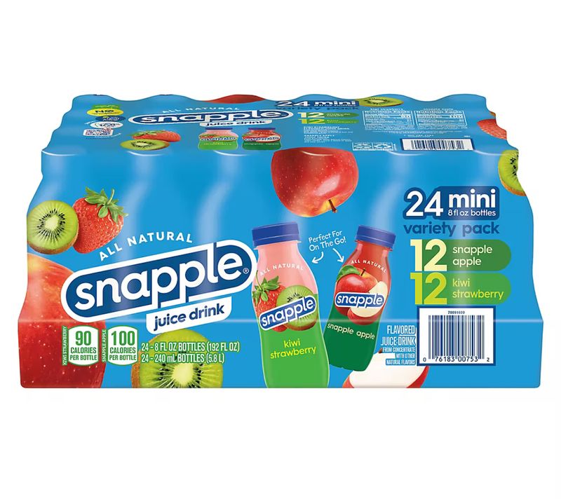 Snapple Juice Drink Variety Pack, 24 ct.