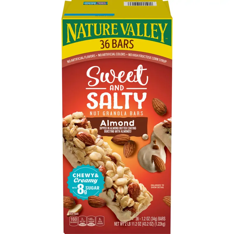 Nature Valley Sweet and Salty Nut Almond Granola Bars 36 ct.