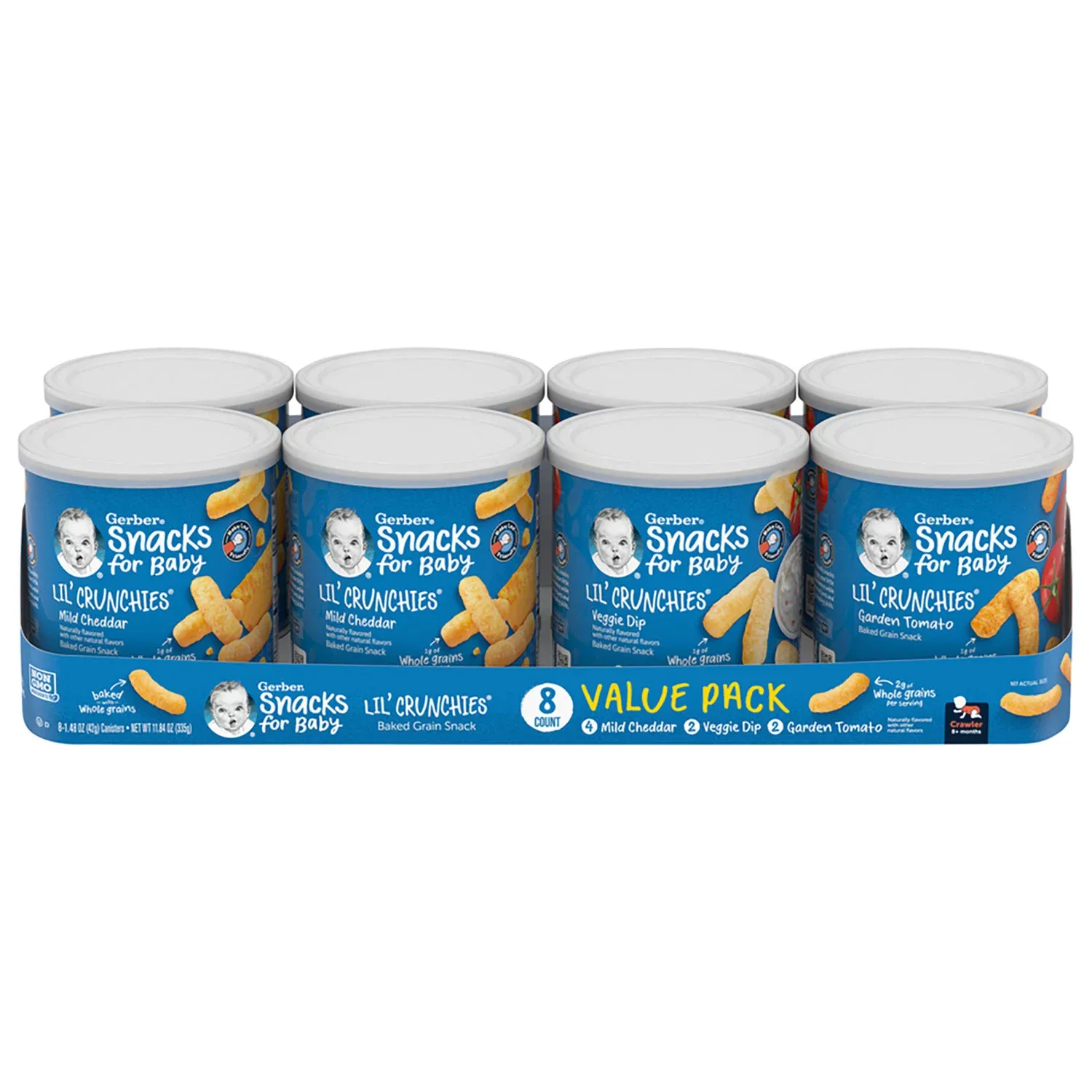 Gerber Toddler Pouch Variety Pack 3.5 oz., 12 ct.