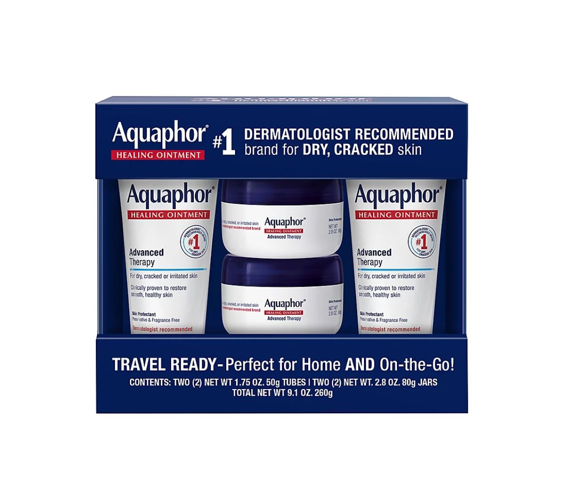 Aquaphor Healing Ointment, 2 pk./2.8 oz + 2 pk./1.75 oz.