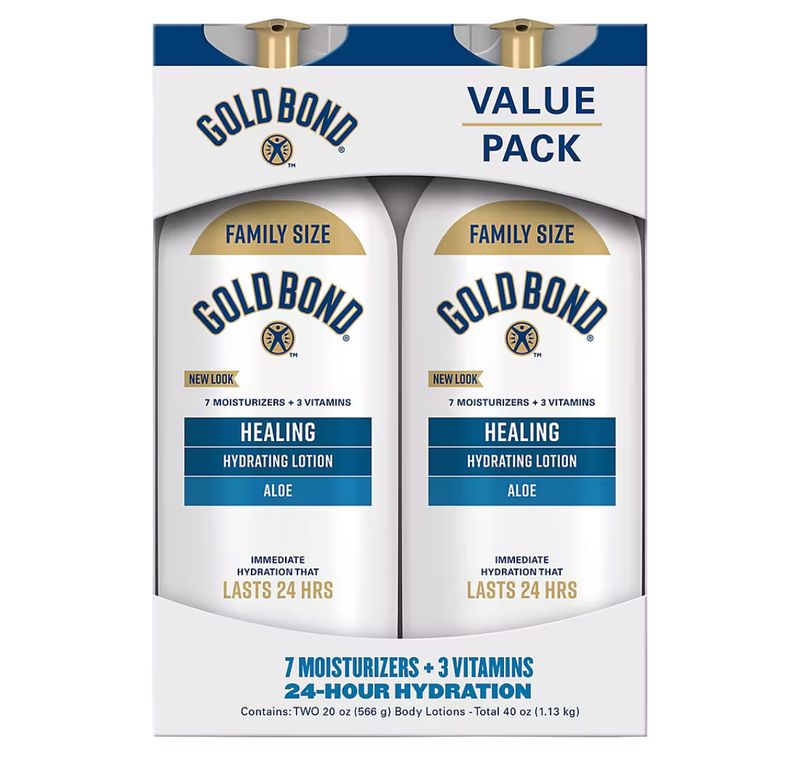 Gold Bond Ultimate Healing Skin Therapy Lotion with Aloe, 2 ct.