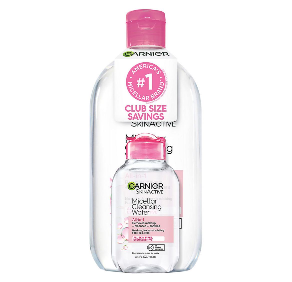 Garnier Micellar Original Pink, 700ML + 100ML Pack
