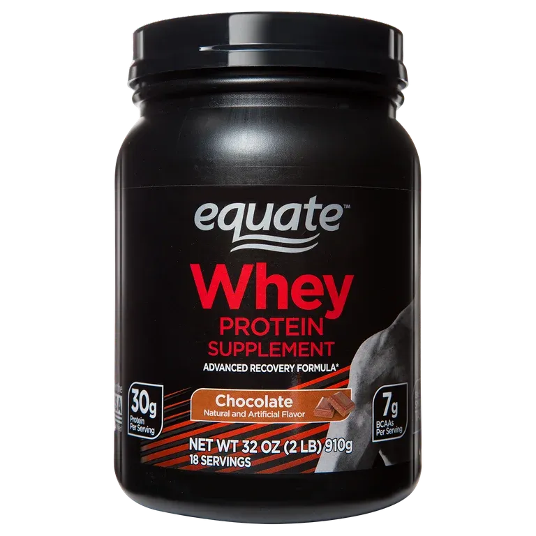 Equate Whey Protein Supplement Chocolate 32oz