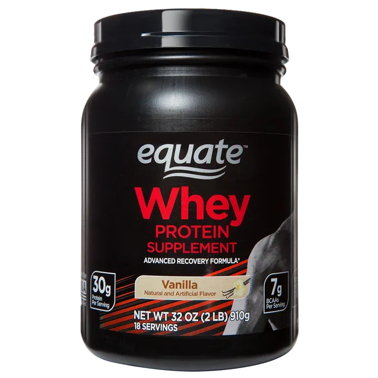 Equate Whey Protein Supplement Vanilla