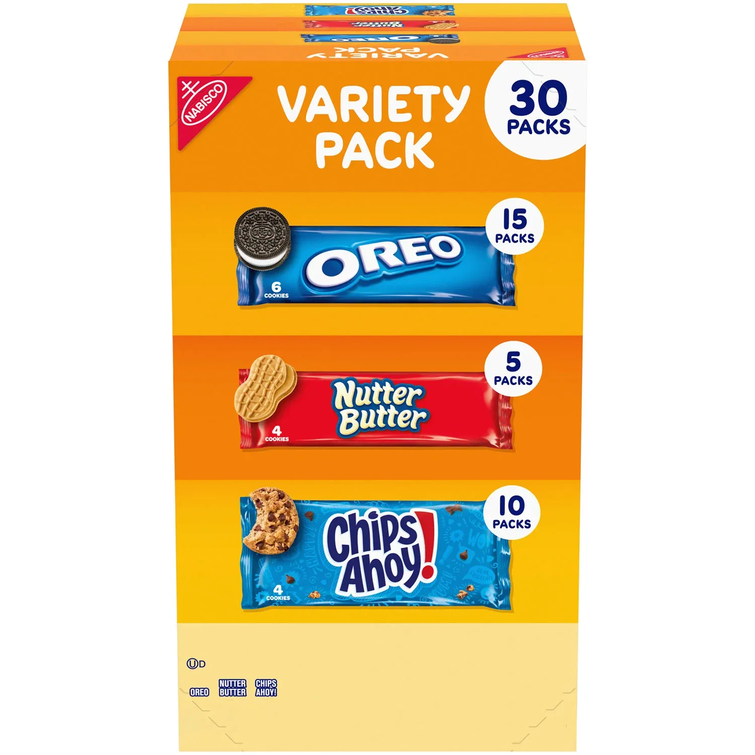 Nabisco Variety Pack Cookies, 30 pk.