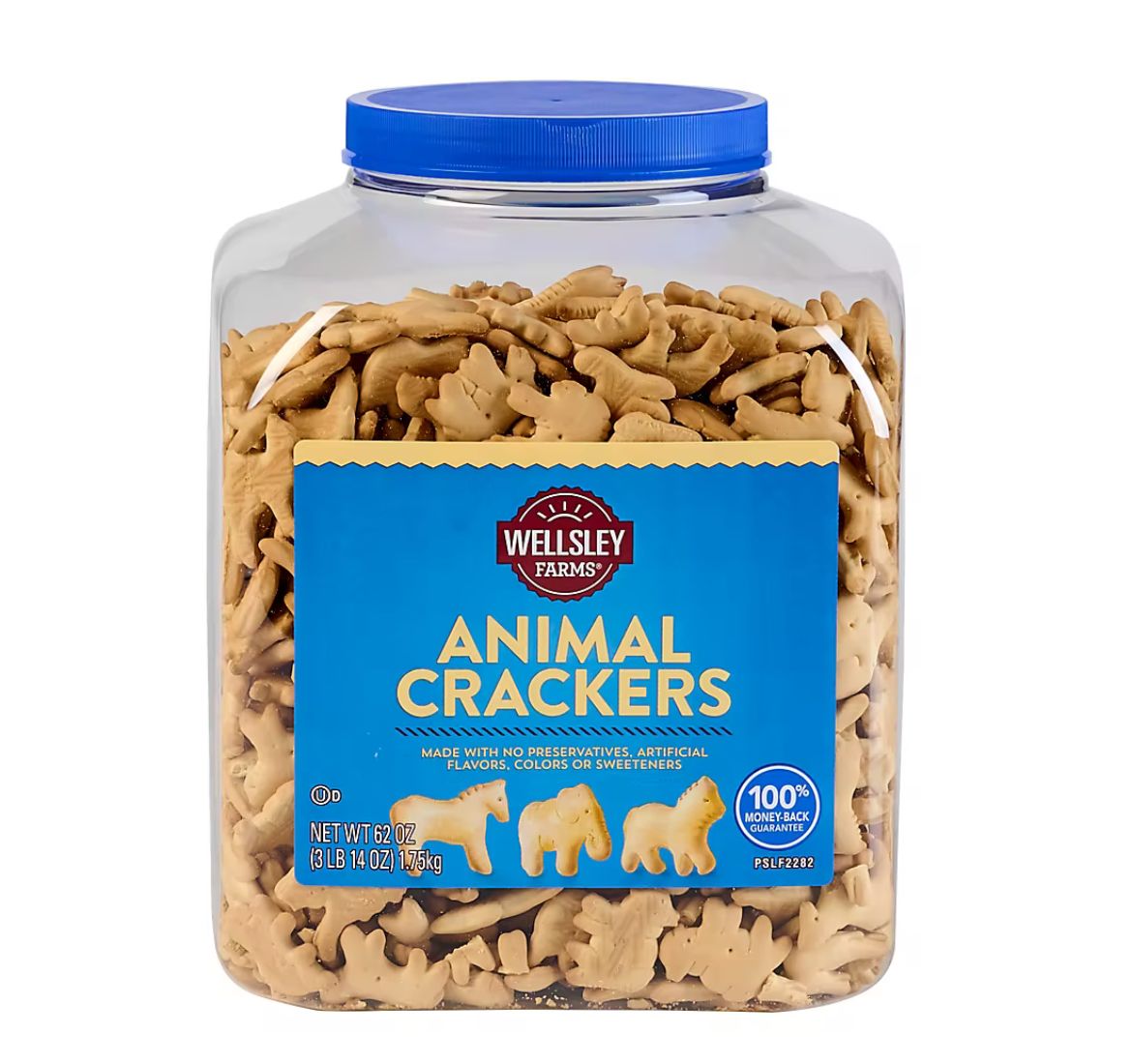 Wellsley Farms Animal Crackers, 62 oz.