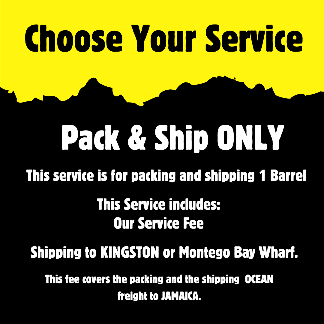 Pack &amp; Ship 1 BARREL