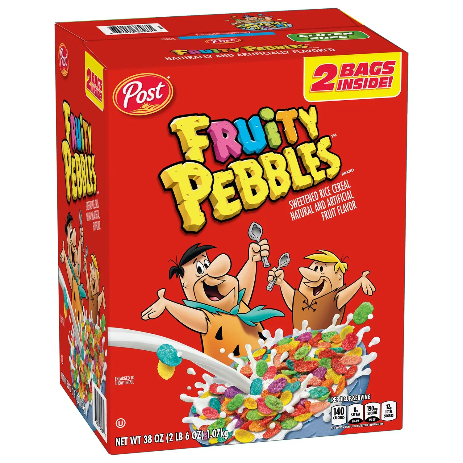 Fruity PEBBLES 38 oz., 2 pk.