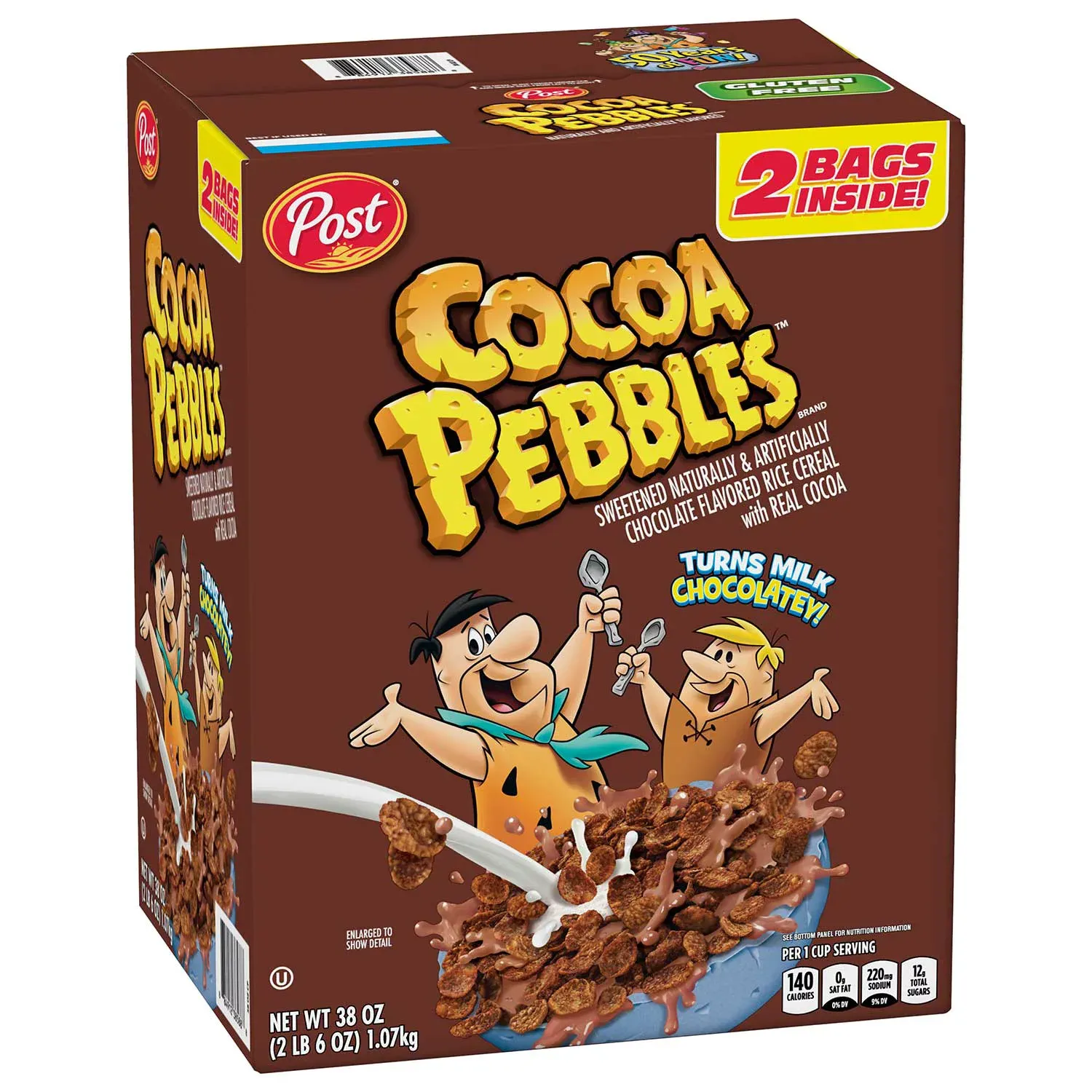 Cocoa PEBBLES 38 oz., 2 pk.