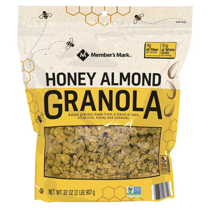 Member&#39;s Mark Honey Almond Granola 32 oz.