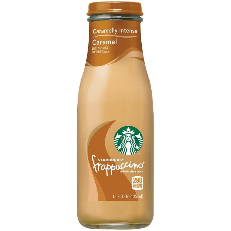 Starbucks Frappuccino Caramel Iced Coffee Drink, 13.7 fl oz Bottle