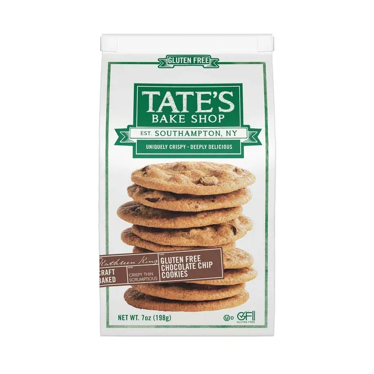 Tate&#39;s Bake Shop Gluten Free Chocolate Chip Cookies, Gluten Free Cookies, 7 oz
