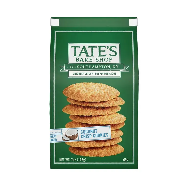 Tate&#39;s Bake Shop Coconut Crisp Cookies, 7 oz