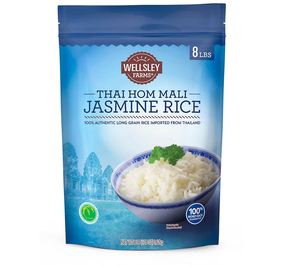 Wellsley Farms Thai Hom Mali Jasmine Rice, 8 lbs.