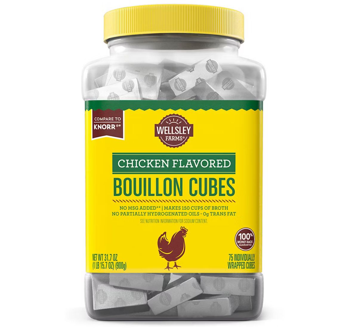 Wellsley Farms Chicken Flavored Bouillon Cubes, 75 ct.