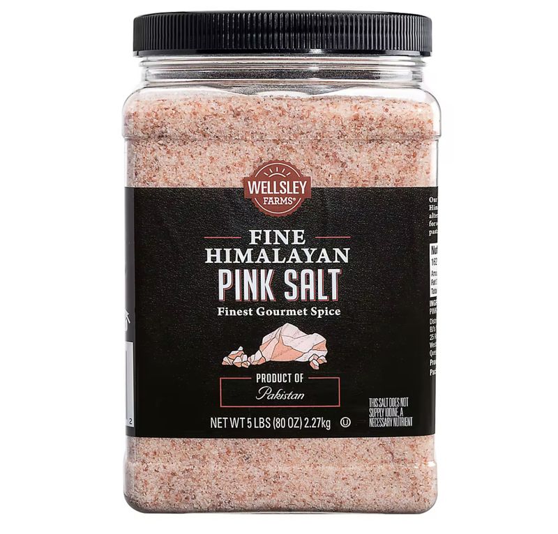Wellsley Farms Himalayan Pink Salt, 5 lbs.