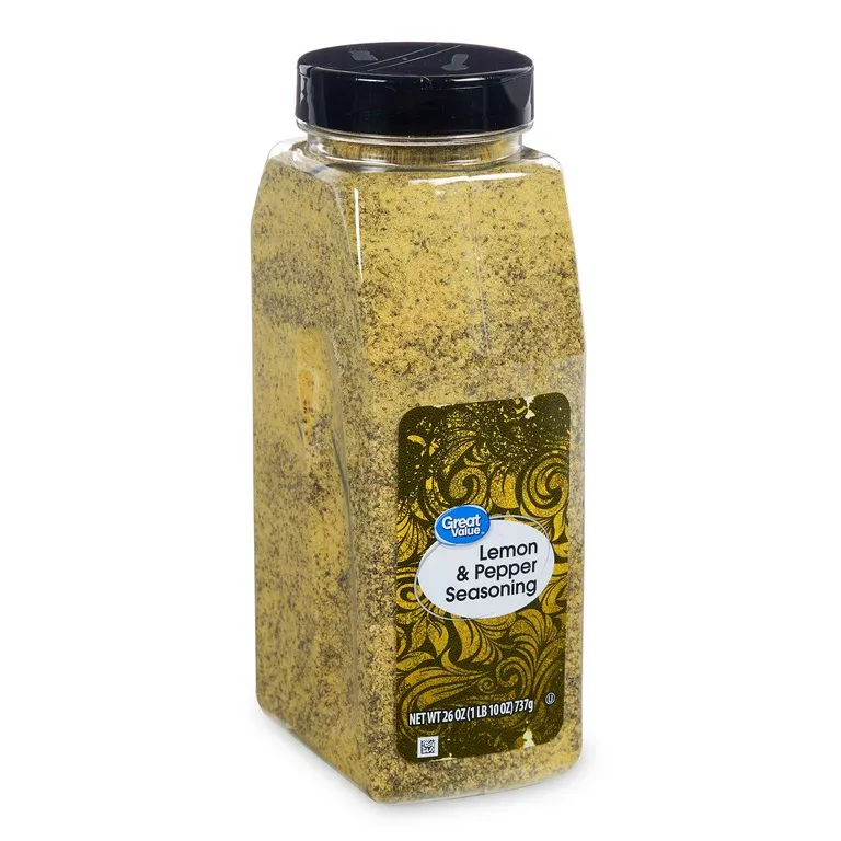 Great Value Lemon &amp; Pepper Seasoning, 26 oz