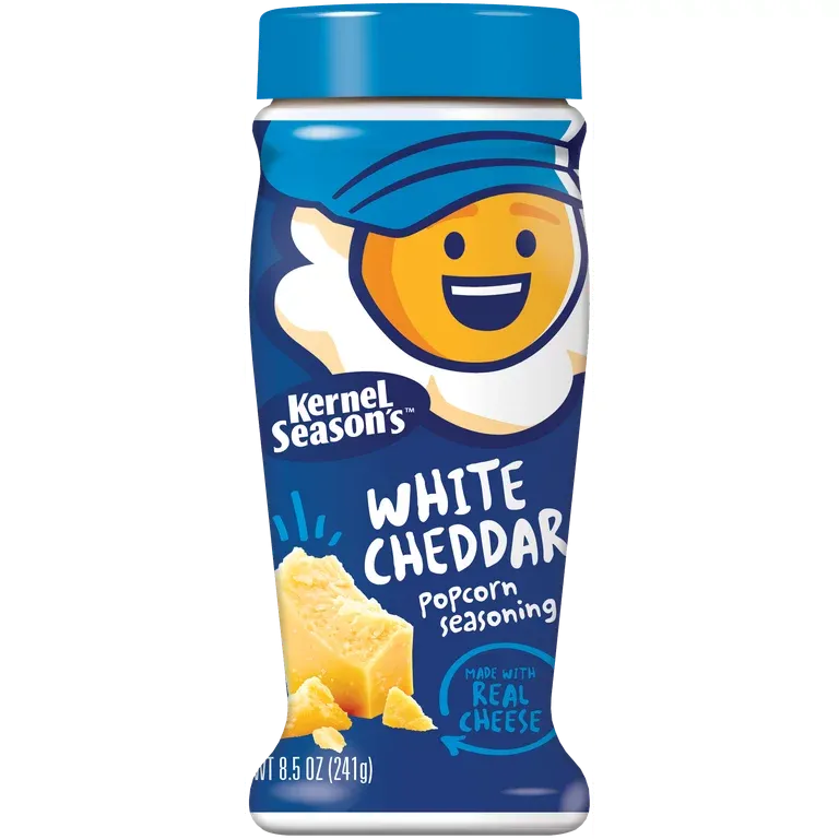 Kernel Seasons Jumbo White Cheddar Gourmet Popcorn Seasoning 8.5 oz Shaker
