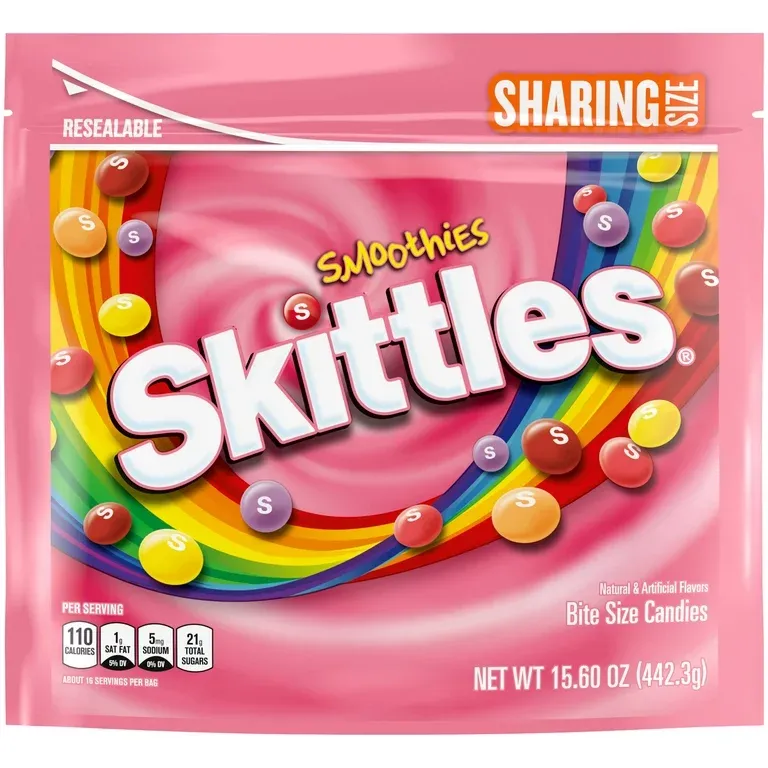 SKITTLES Smoothies Candy 15.6 oz