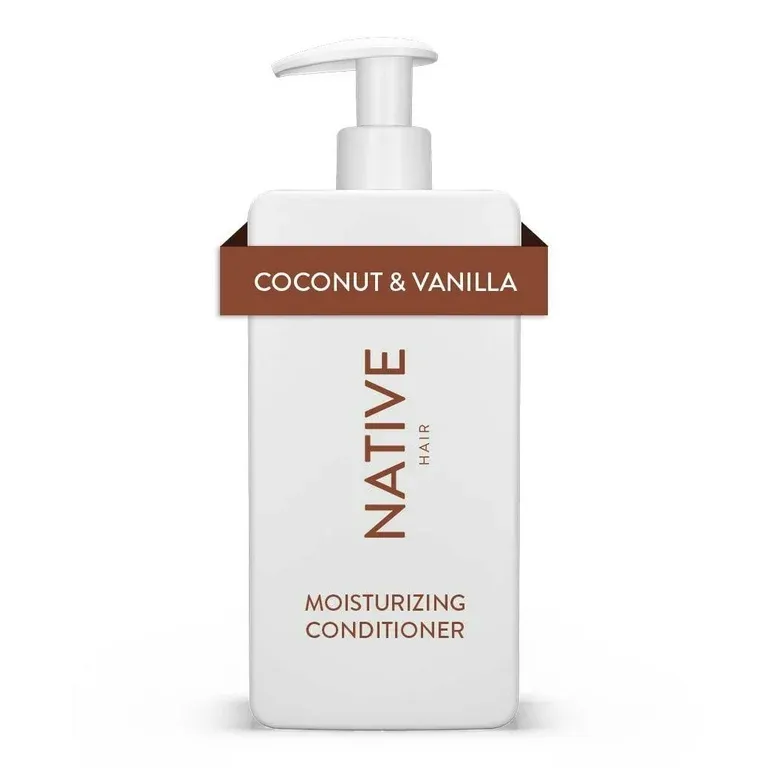 Native Moisturizing Shampoo, Coconut &amp; Vanilla, Sulfate &amp; Paraben Free, 16.5 oz