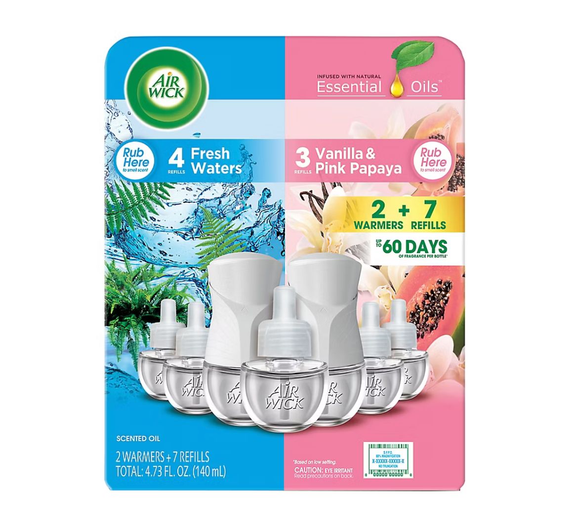 Air Wick Plug-in Scented Oil - Fresh Linen and Vanilla