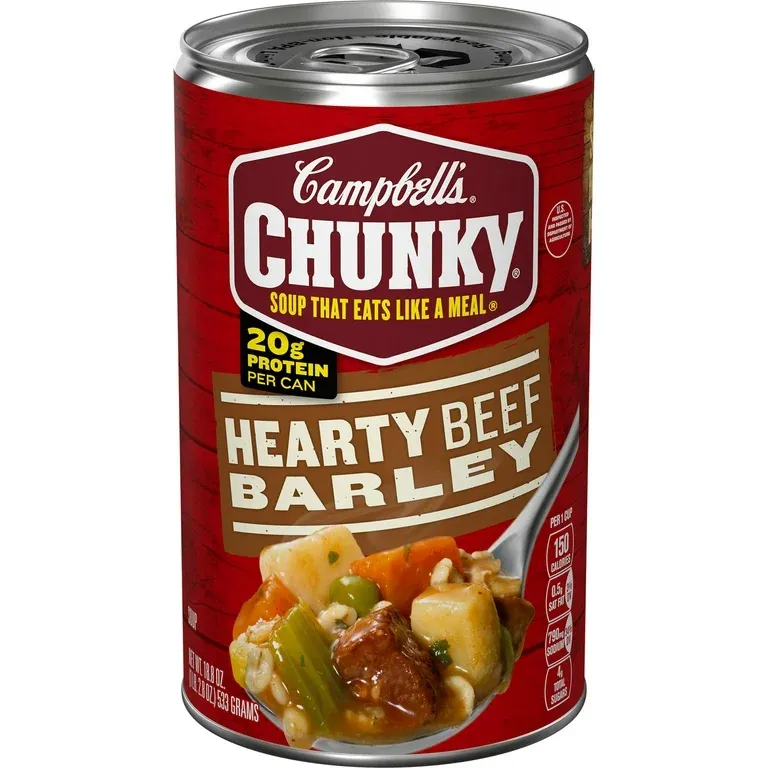 Campbell&#39;s Chunky Soup, Spicy Chicken and Sausage Gumbo, 18.8 oz Can