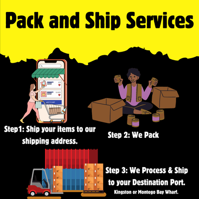 You Ship to US, We Pack &amp; Ship