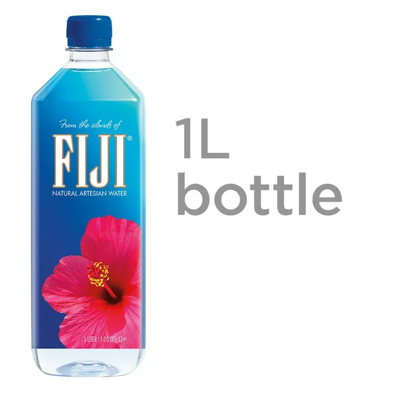 FIJI Natural Artesian Water, 33.8 fl oz (Single Bottle)