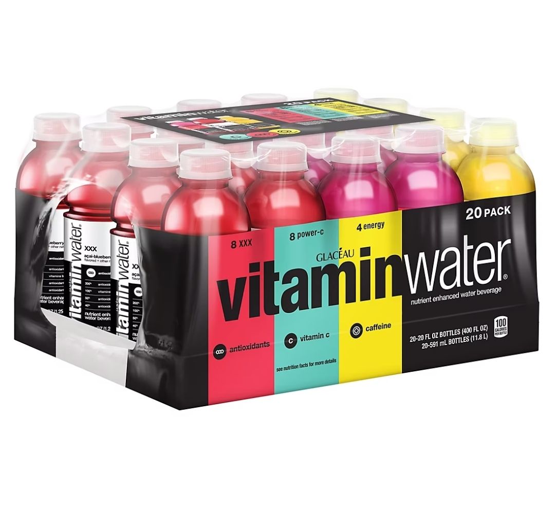 Glaceau Vitaminwater Variety Pack, 20 ct./20 fl. oz.