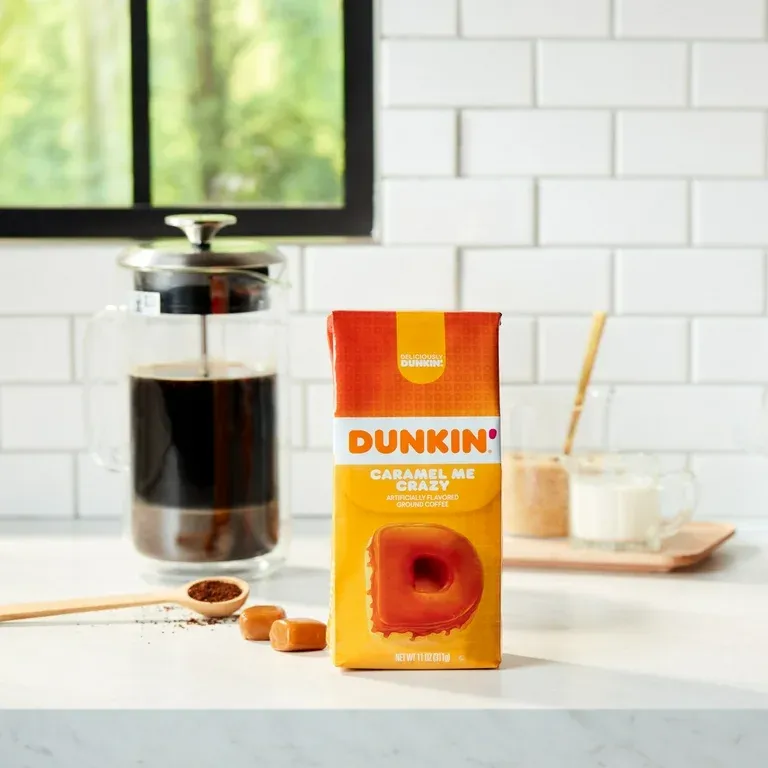 Dunkin’ Caramel Me Crazy Ground Coffee, 11 Ounces