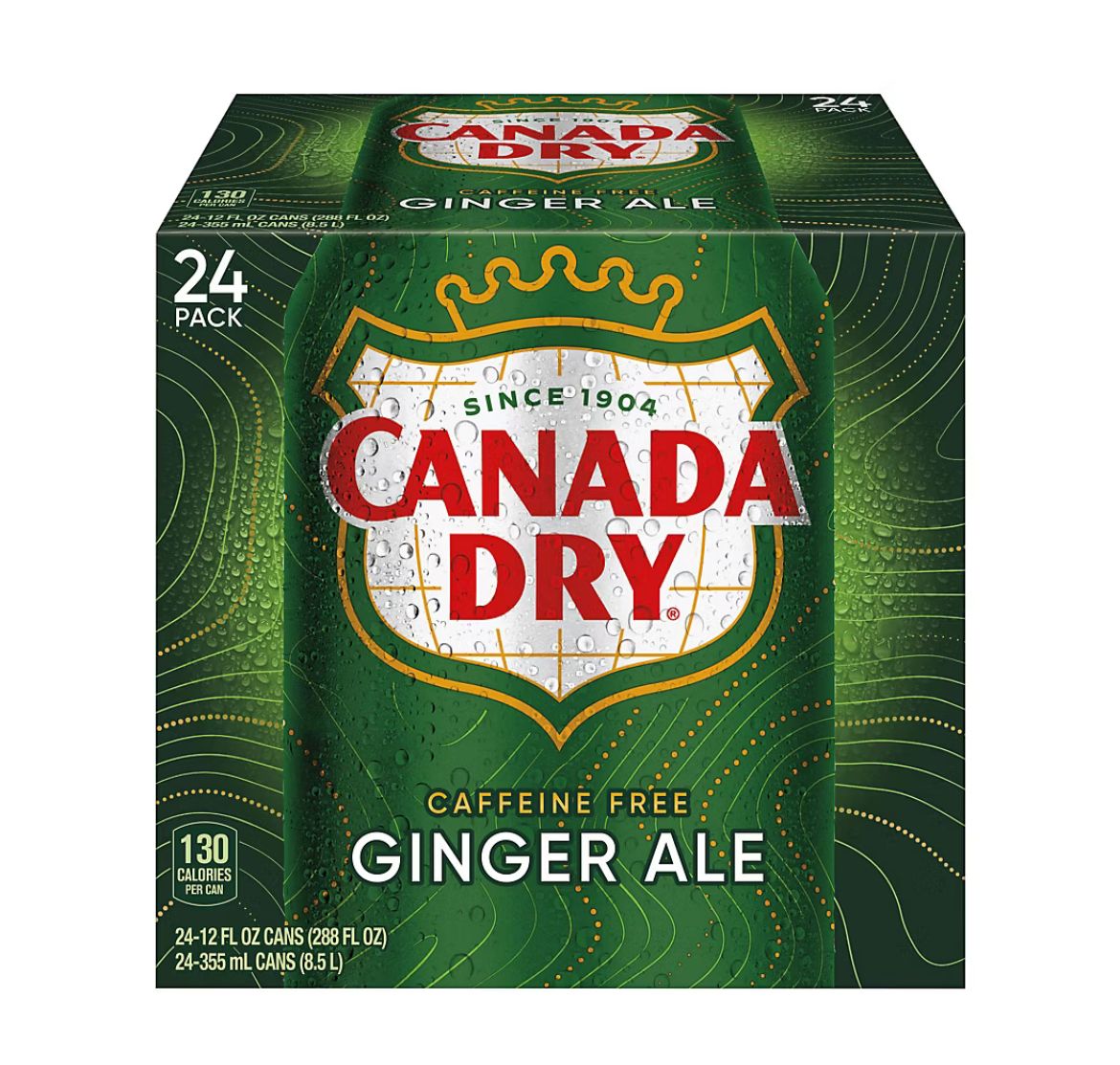 Canada Dry Ginger Ale, 24 ct./12 fl. oz.