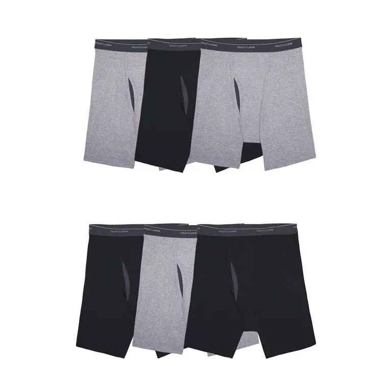 Fruit of the Loom Men&#39;s CoolZone Fly Boxer Briefs, 6-Pk