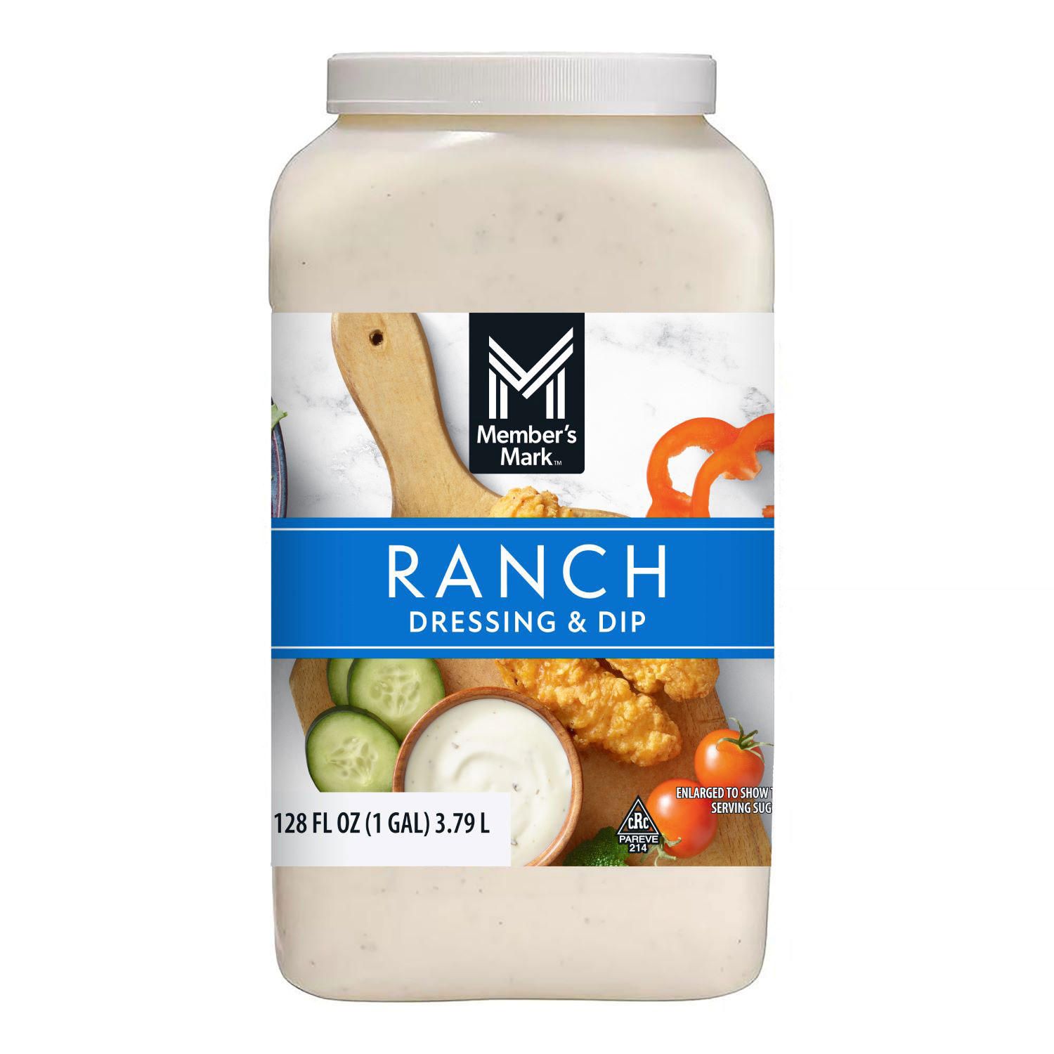 Member&#39;s Mark Ranch Dressing 1 gal.