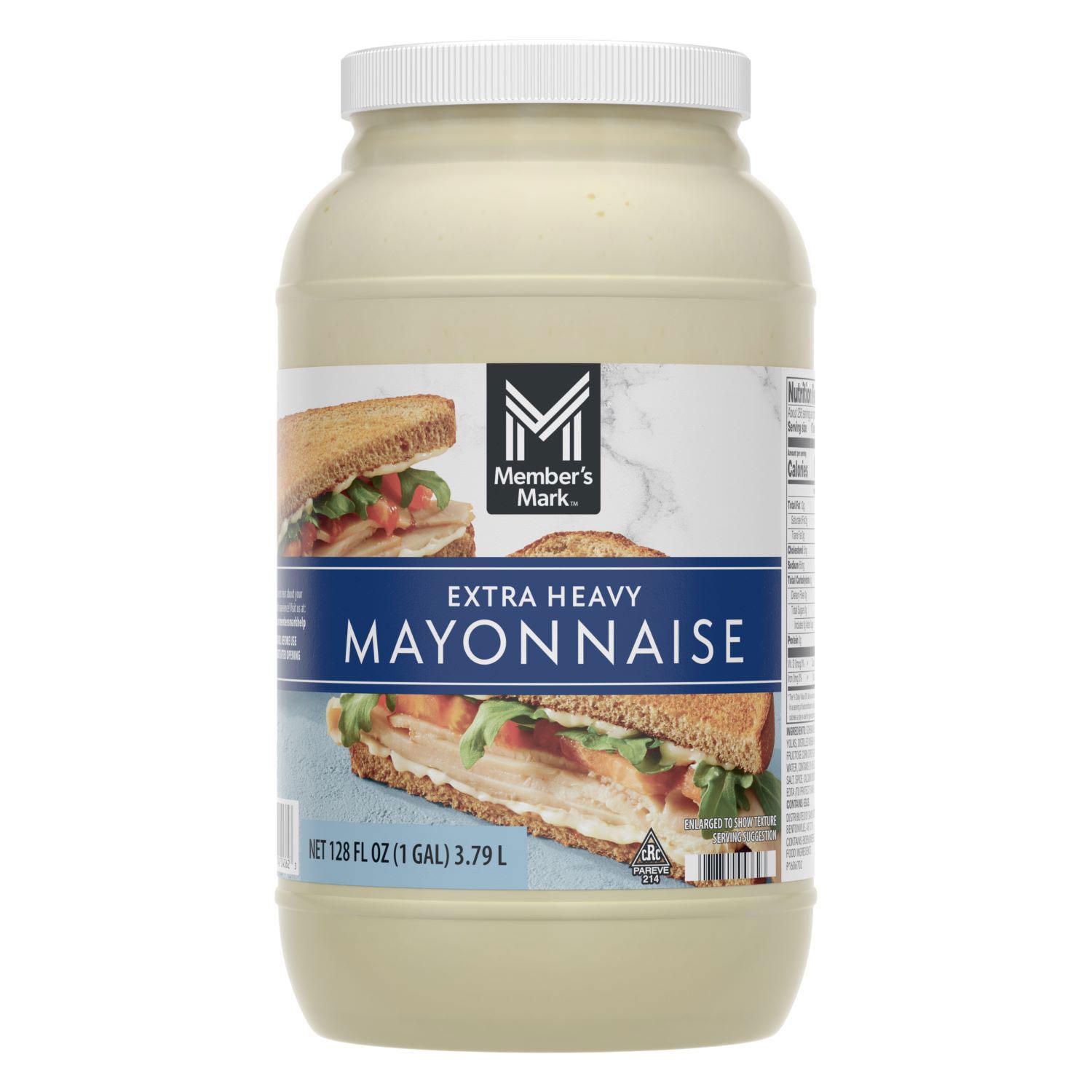 Member&#39;s Mark Foodservice Extra Heavy Mayonnaise 1 gal.