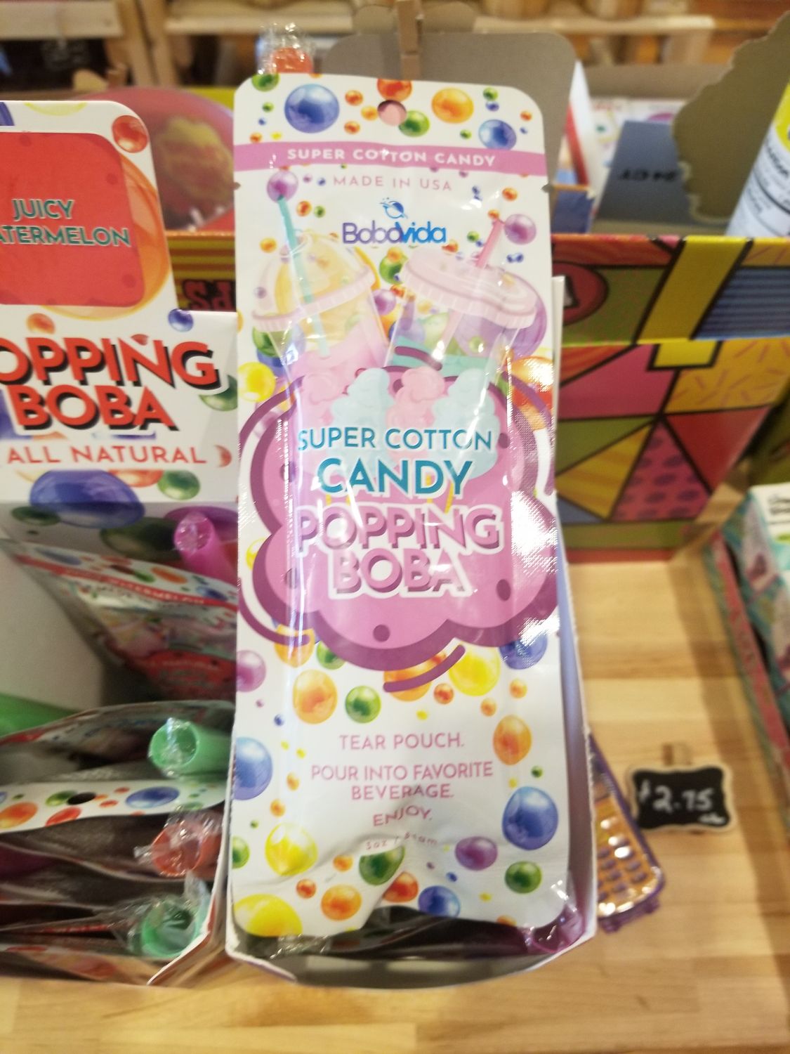 Popping Boba Cotton Candy