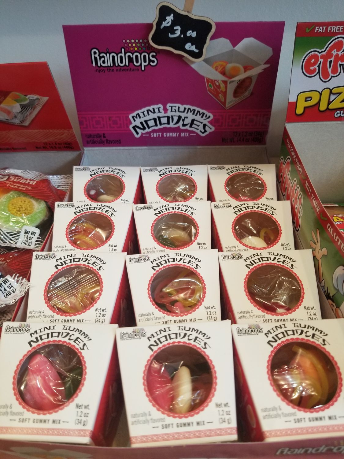 Raindrops Gummy Noodles