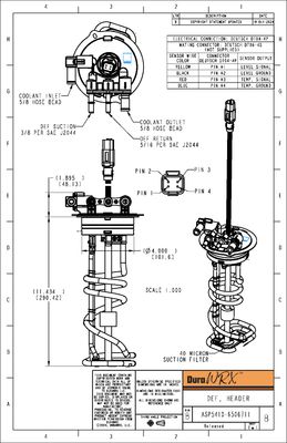 DuraWRX™ DEF Header, 40 MICRON, 11"