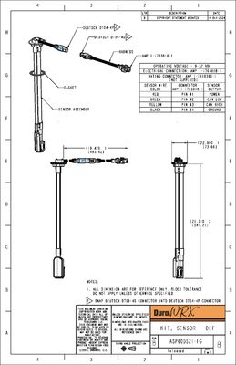 DuraWRX™ DEF Sensor, Bayonet