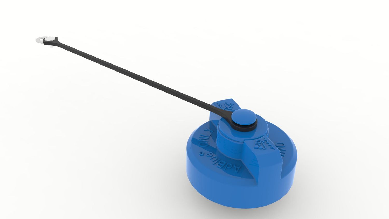 DuraWRX Cap Assembly, DEF, Non-Locking (Lanyard with Screw Tab)
