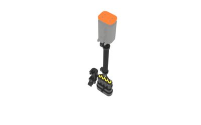 DuraWRX Harness, Jumper, AMP/Tyco 282106-1 Connector