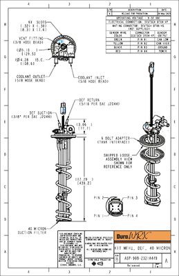 DuraWRX™ DEF Header, 449mm