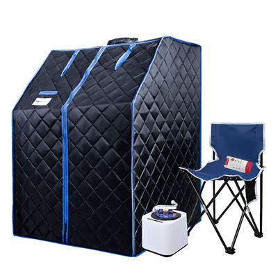 Sojourner Portable Home Sauna: Tent, Heater, Chair, Remote Included