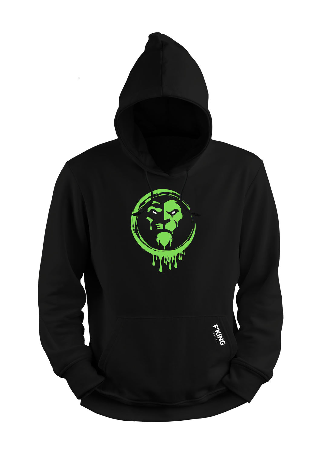 Green Drip King Hoody