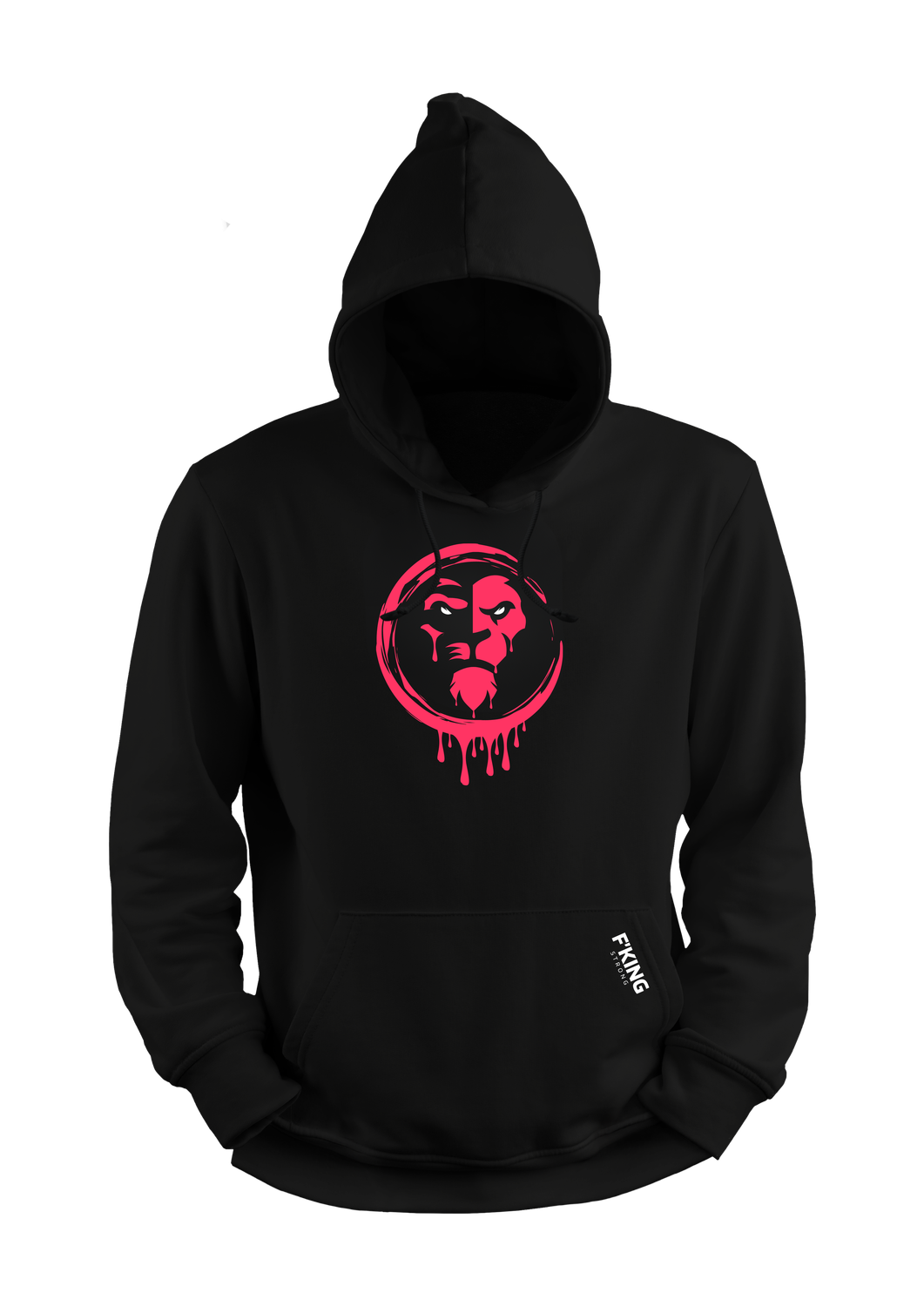Pink Drip King Hoody