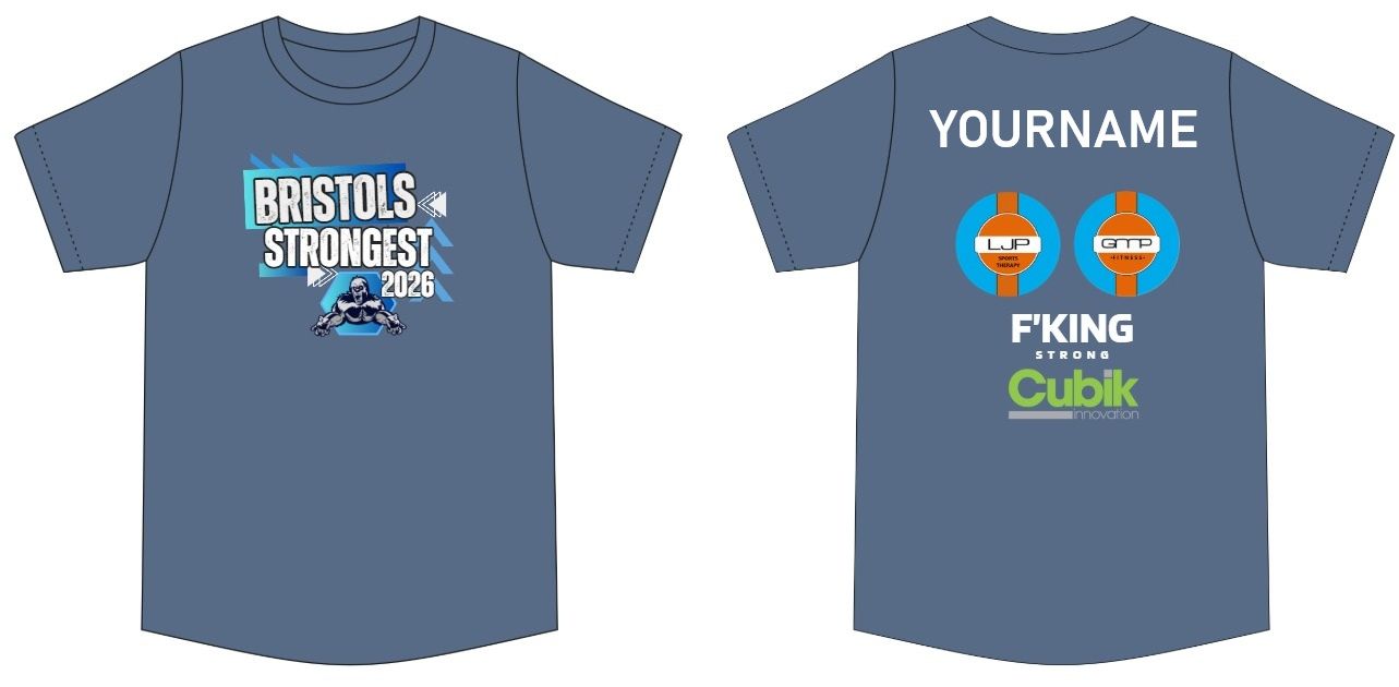 Bristol's Strongest Man 2026 - CUSTOM NAME