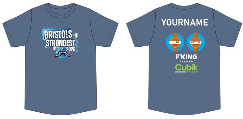 Bristol's Strongest Man 2026 - CUSTOM NAME