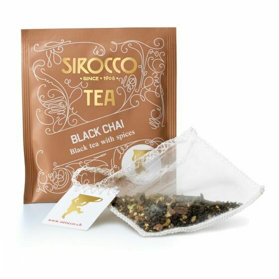 Sirocco Tee   Black Chai