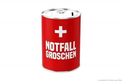 Spardose  - Notfall Groschen