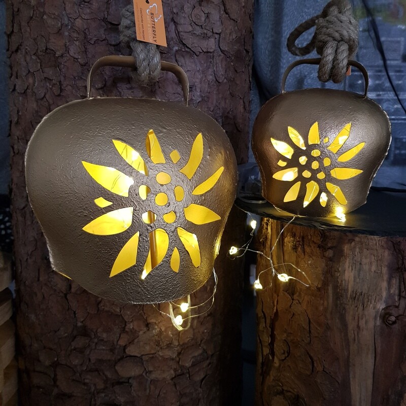 Glocke / Treichel Edelweiss gold, Grand